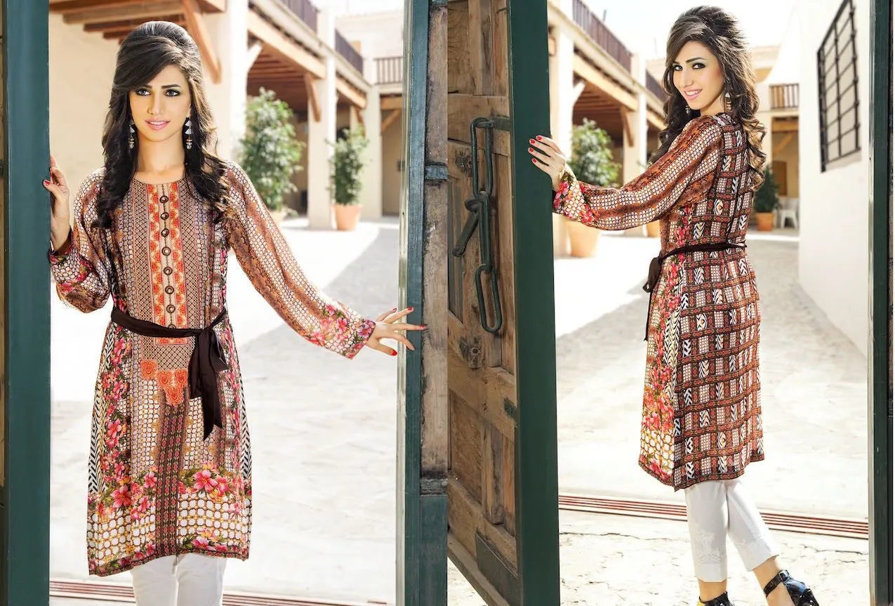Motifz Silk Tunic - 1216A