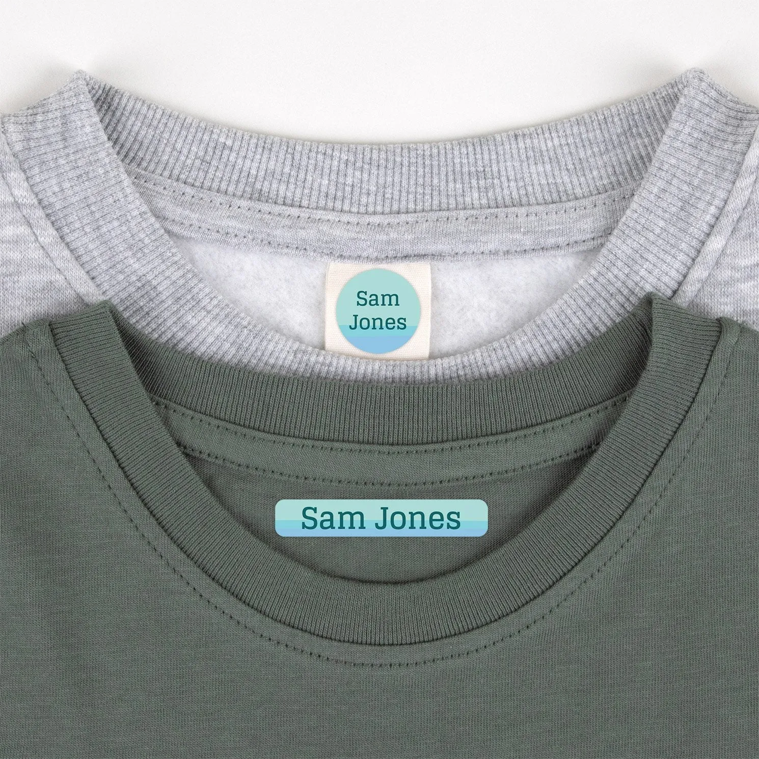 Ombre Camp Clothing Labels Pack