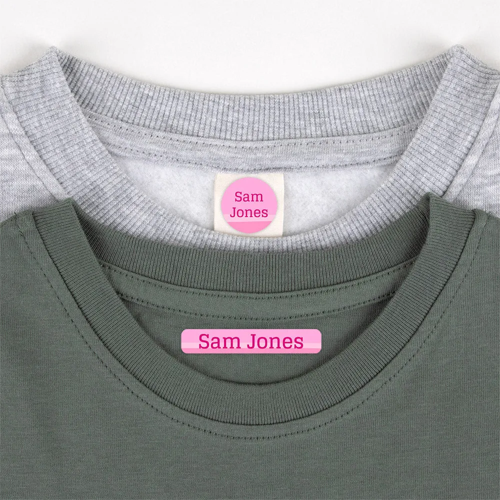 Ombre Camp Clothing Labels Pack