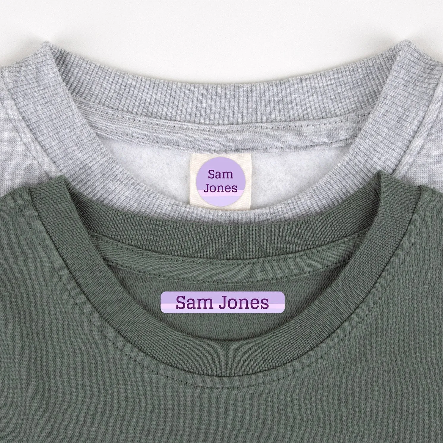 Ombre Camp Clothing Labels Pack