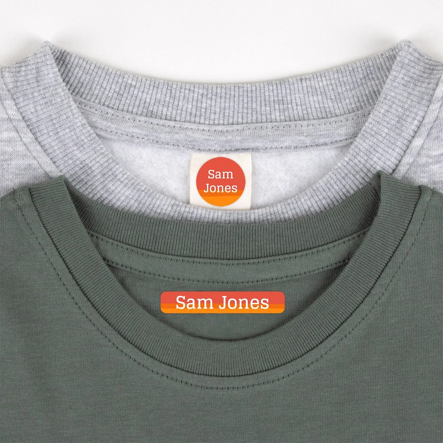 Ombre Camp Clothing Labels Pack
