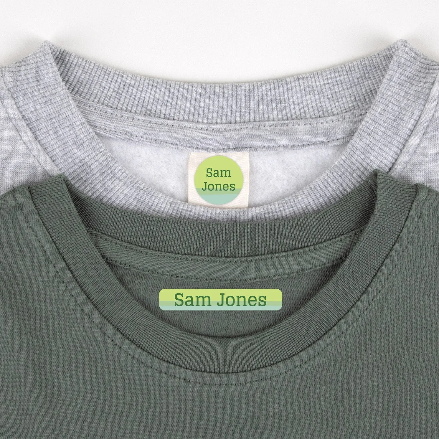 Ombre Camp Clothing Labels Pack