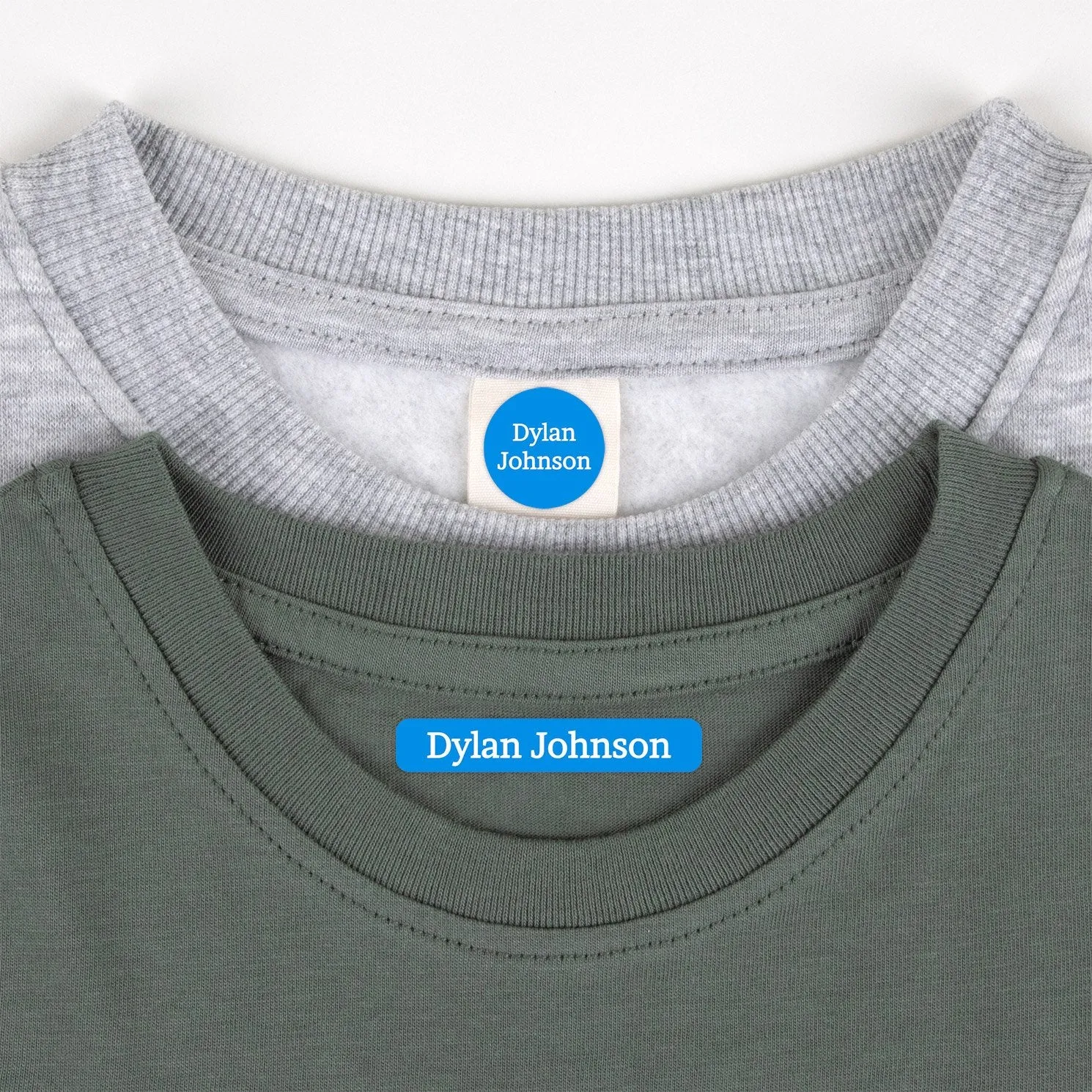 One Color Camp Clothing Labels Pack