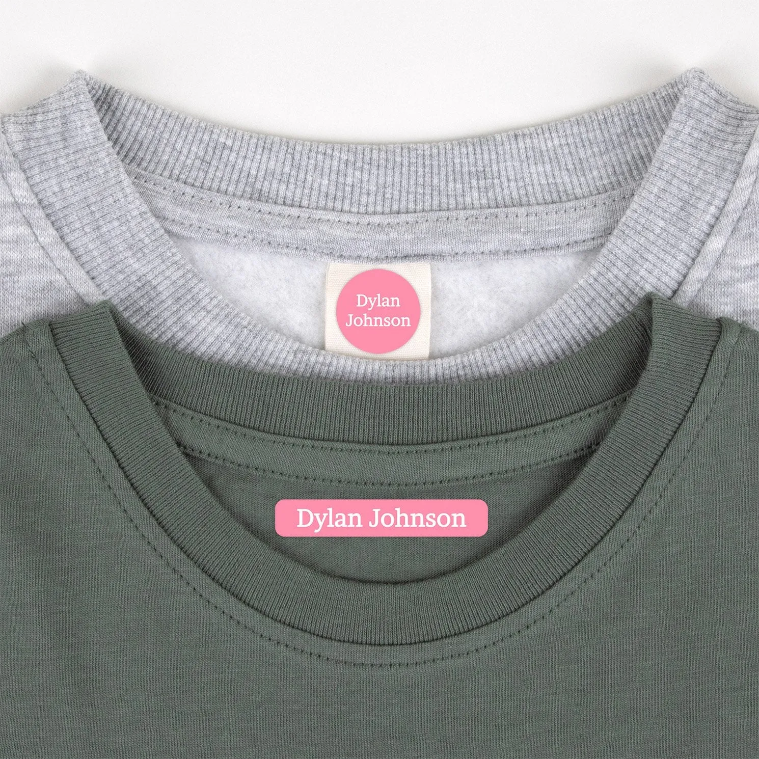 One Color Camp Clothing Labels Pack