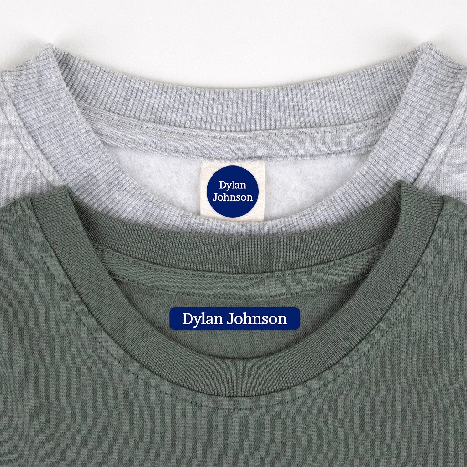 One Color Camp Clothing Labels Pack