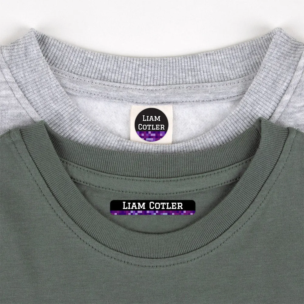 Pixels Camp Clothing Labels Pack
