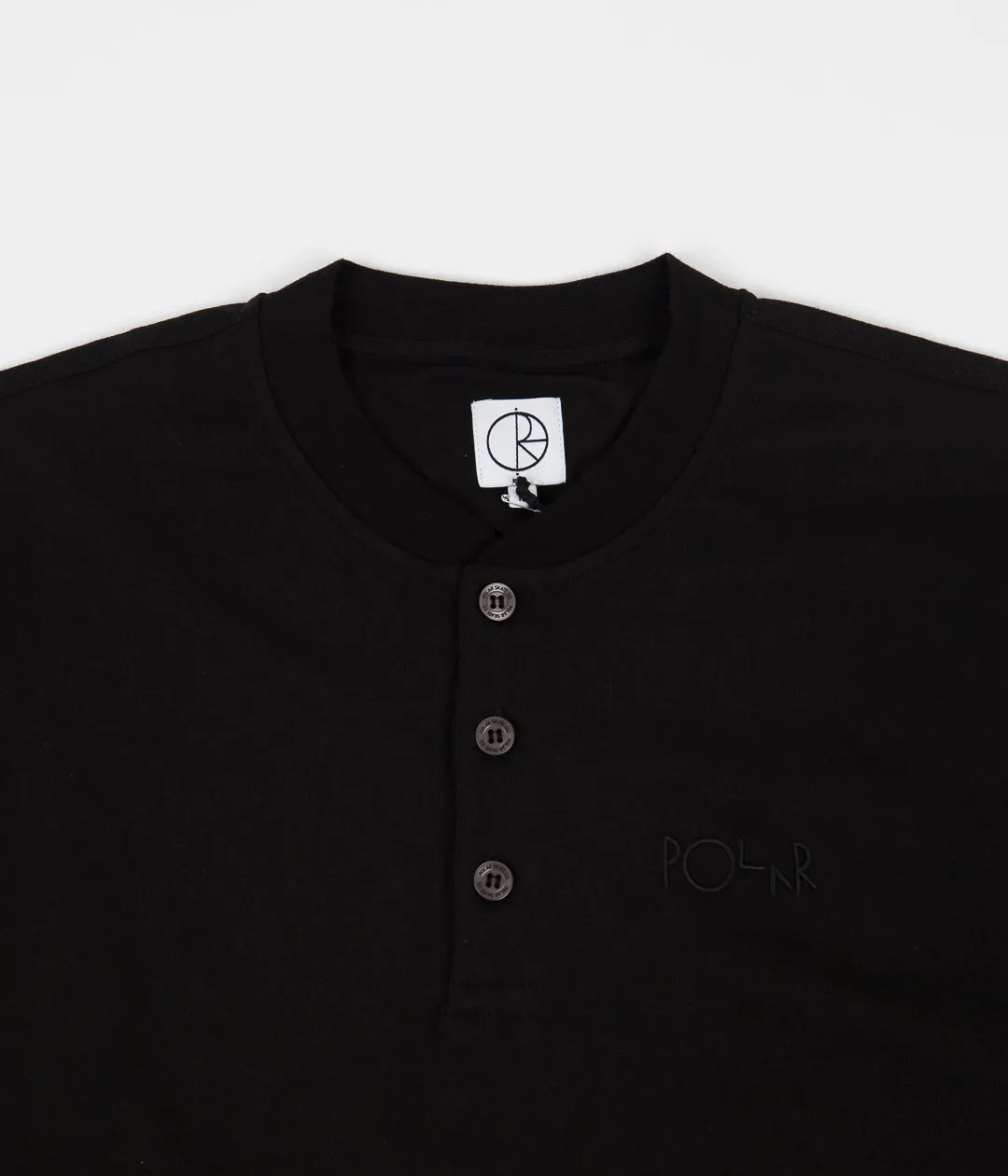 Polar Henley T-Shirt - Black