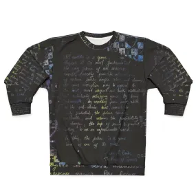 "The Player of Games" Sci-Fi Sweatshirt with Retro Chess Design