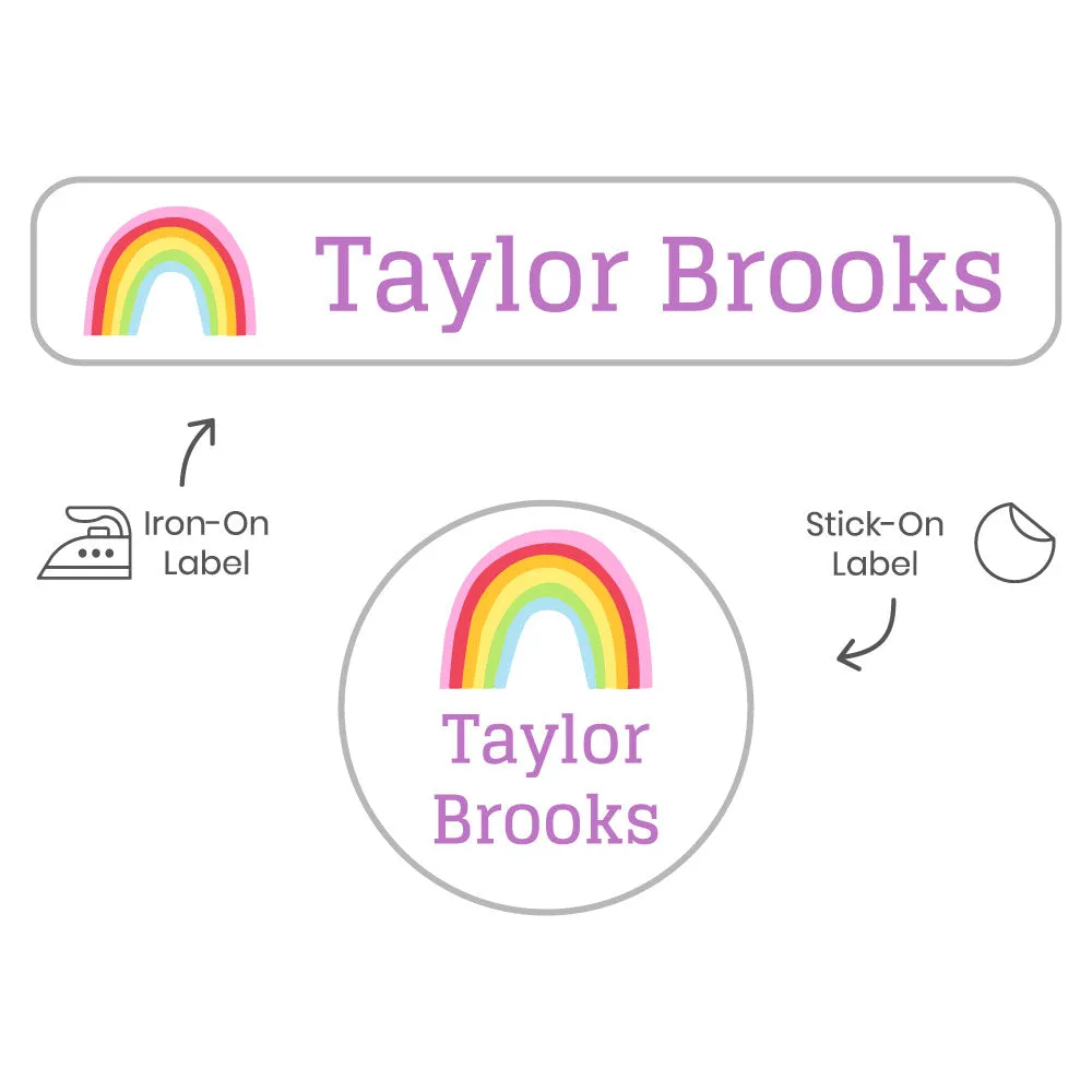 Rainbows Camp Clothing Labels Pack