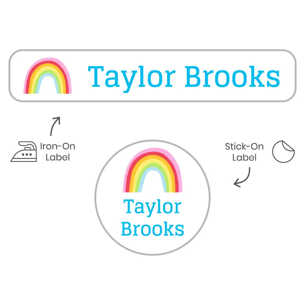 Rainbows Camp Clothing Labels Pack