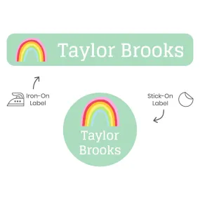 Rainbows Camp Clothing Labels Pack