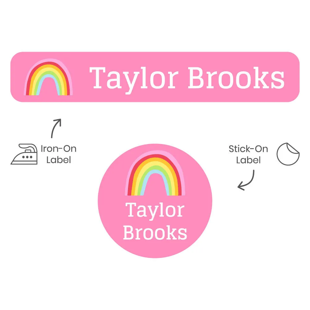 Rainbows Camp Clothing Labels Pack