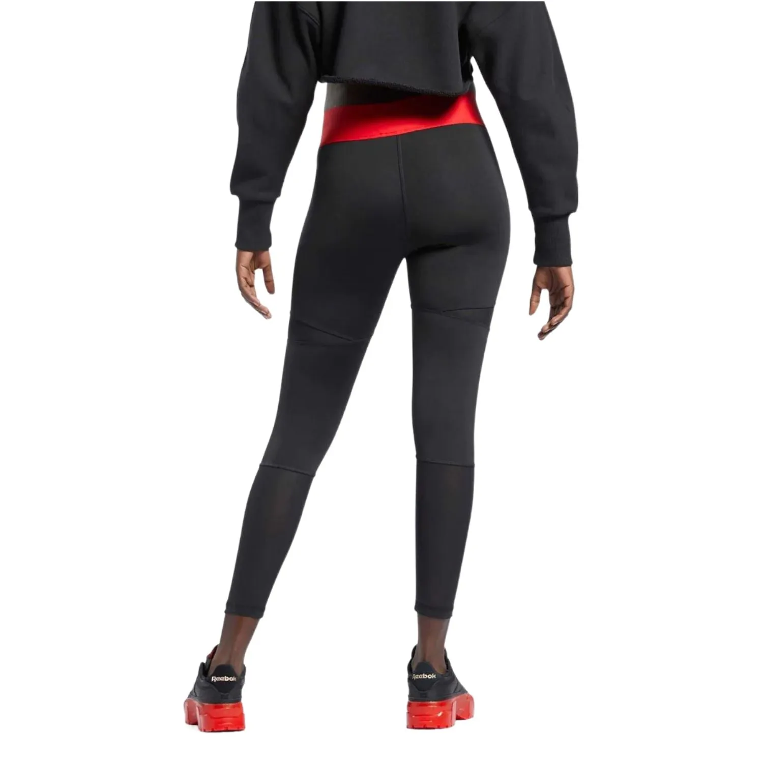 Reebok Classic Cardi B 7/8 Women's Tights Black