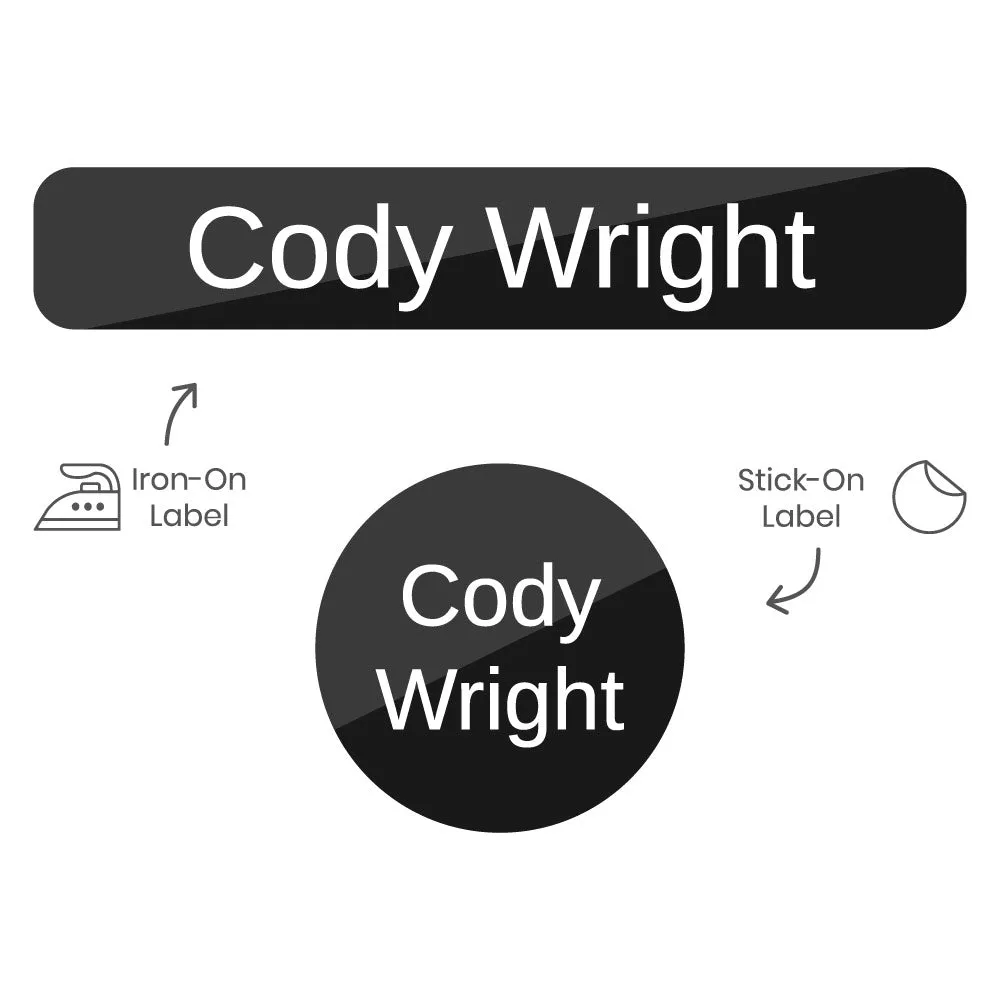 Split Camp Clothing Labels Pack
