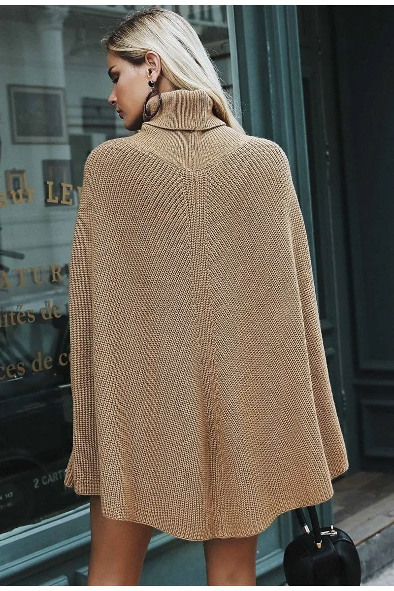Steph - Autumn Turtleneck Pullover Sweater