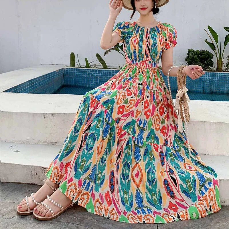 Stunning Floral Printed Summer Dress Collection
