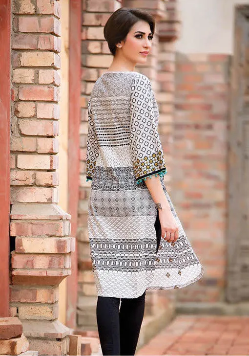 Subhata Embroidered Lawn Tunic Collection - 2A