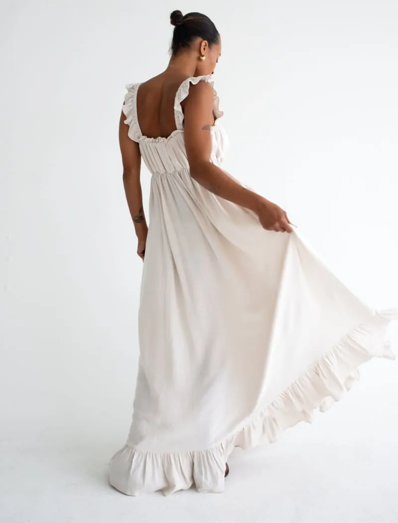 Tall Grass Maxi Dress | Natural