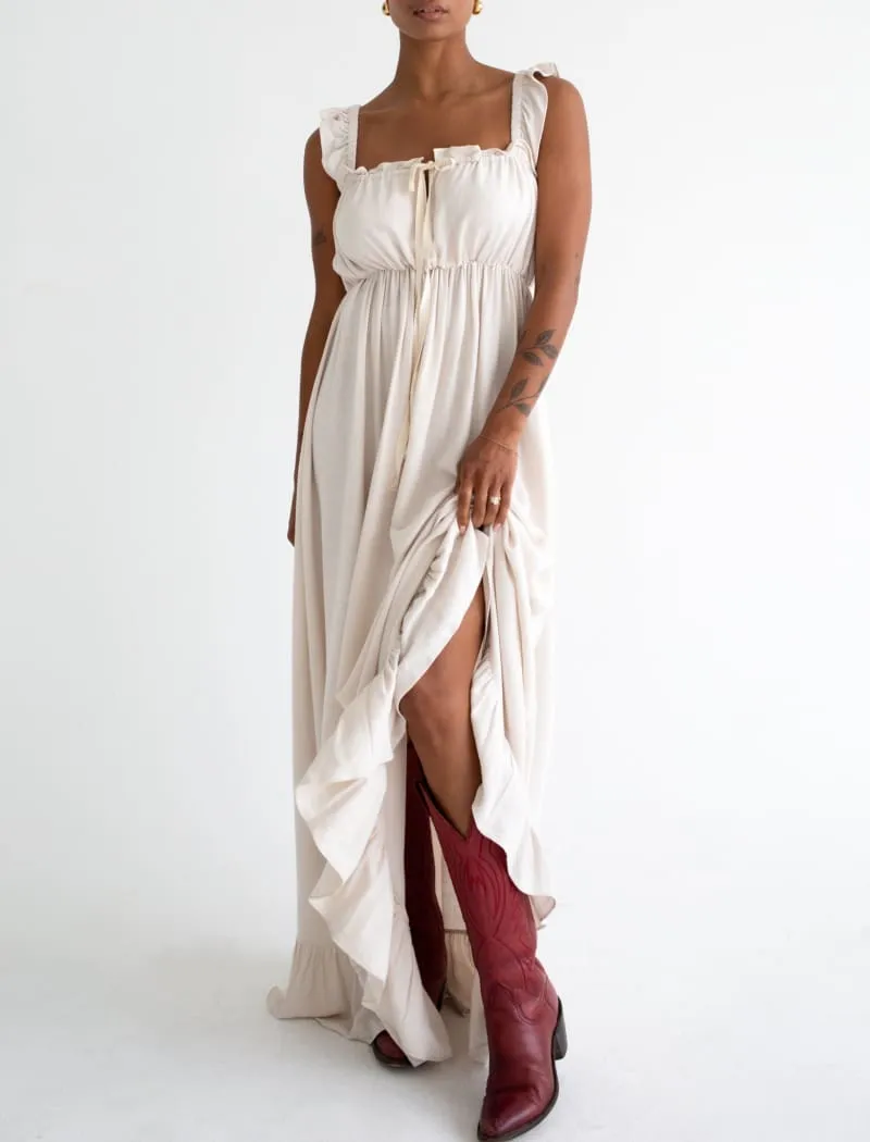 Tall Grass Maxi Dress | Natural