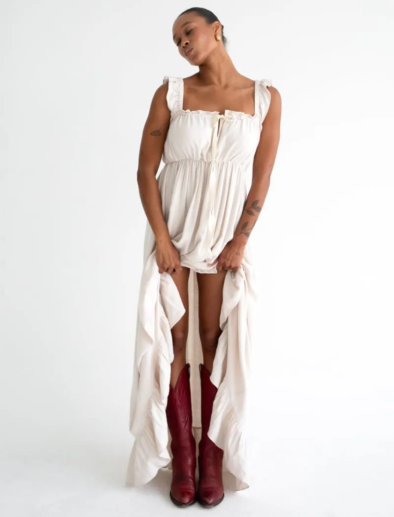 Tall Grass Maxi Dress | Natural