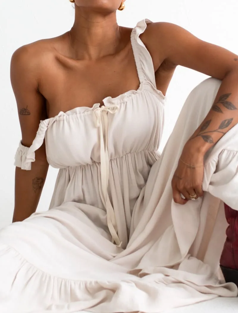 Tall Grass Maxi Dress | Natural