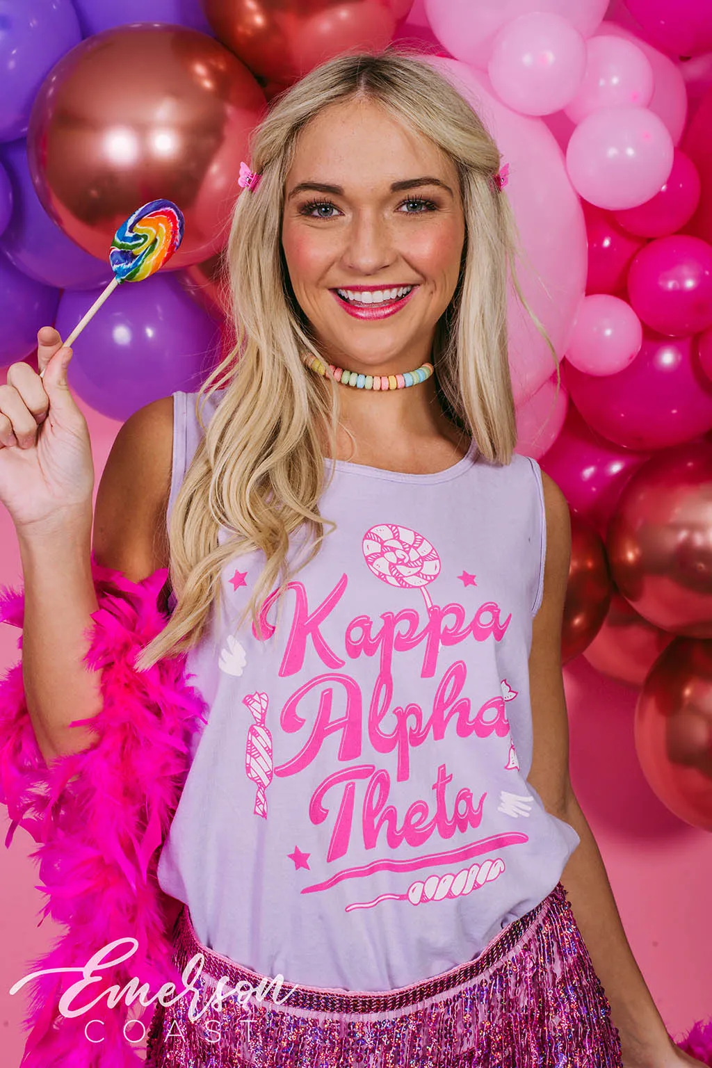 Theta Just Got Sweeter Bid Day Tank