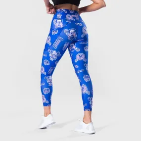 TWL - WOMEN'S ENERGY HIGH WAISTED 7/8TH TIGHTS - TREATS/BLUEBERRY/PICK'N'MIX