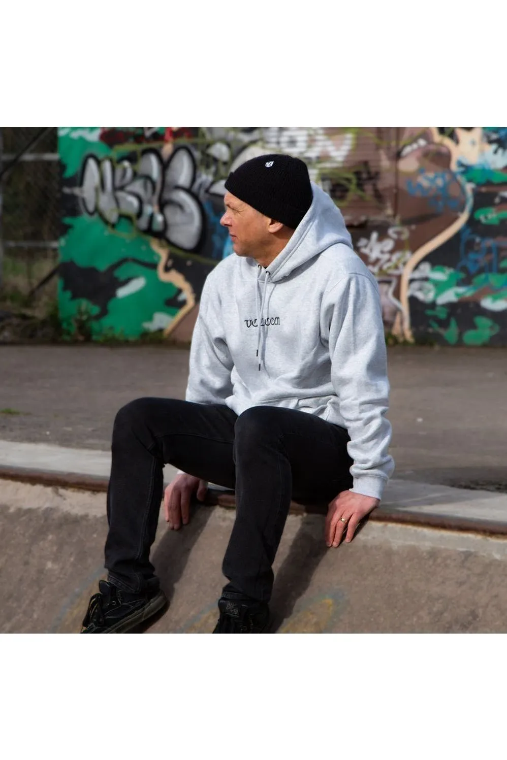 Volcom Gothstone Pullover Bone Heather