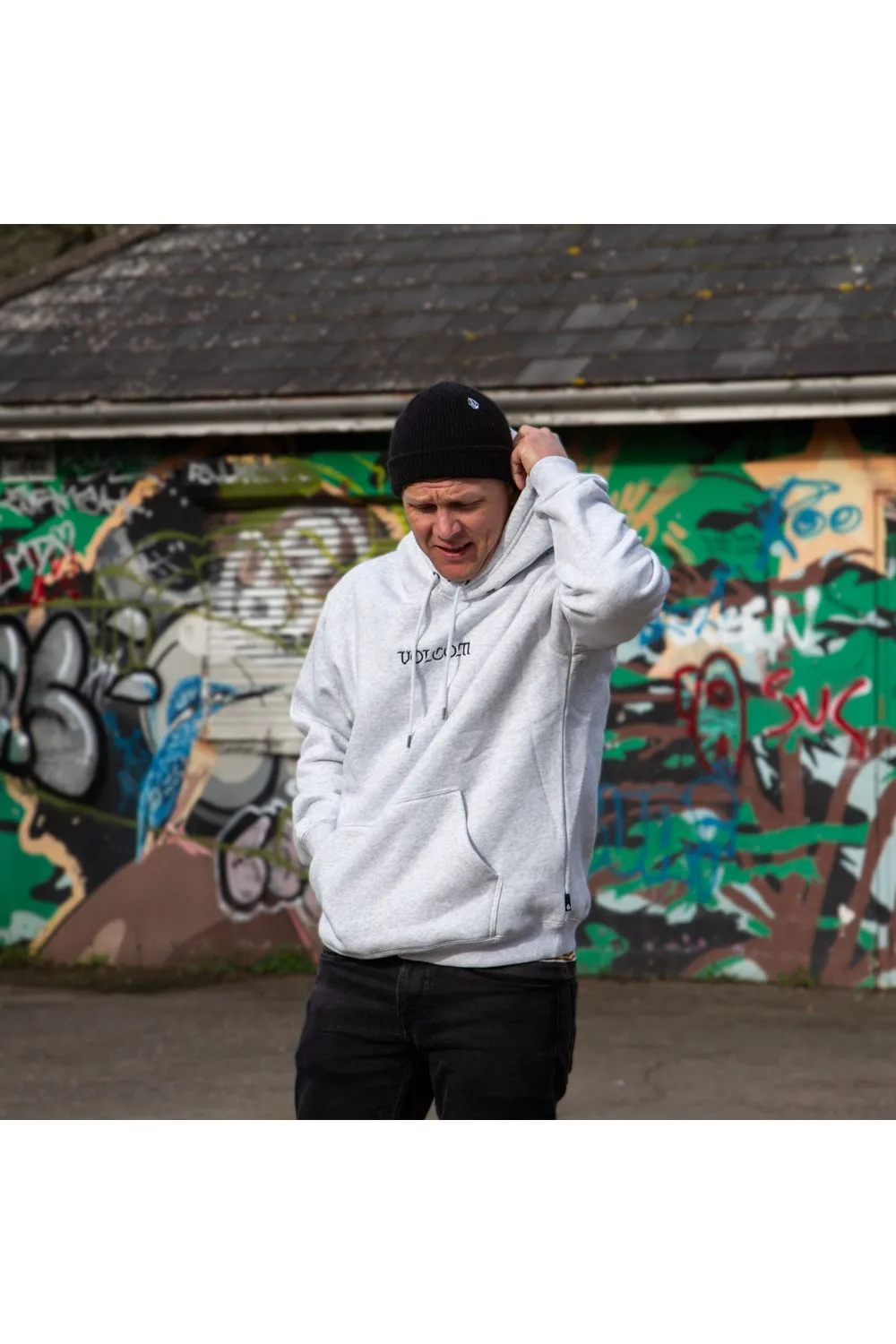 Volcom Gothstone Pullover Bone Heather