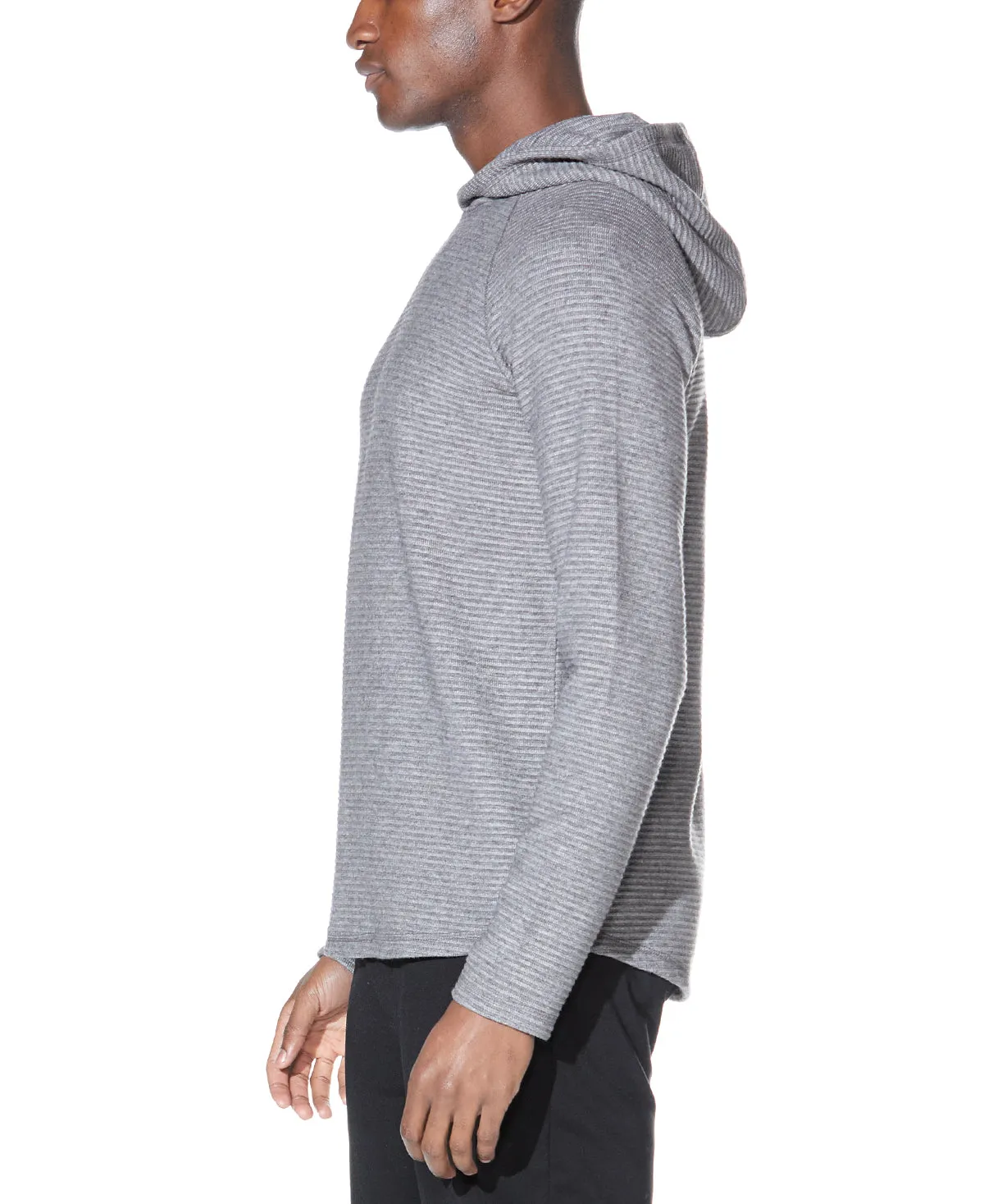 Wolfe Knit Hoodie (Heather Charcoal)