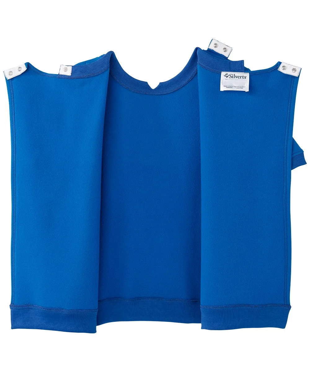 Women's Open Back Floral Fleece Top
