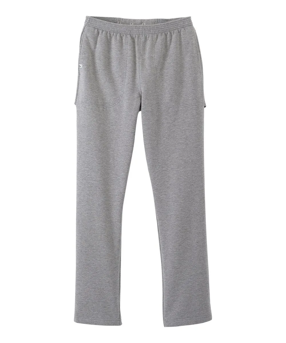 Women's Petite Open Back Fleece Pant
